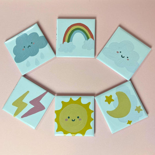 Aesthetic Weather Photo Magnets