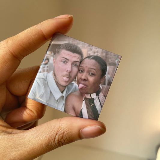 custom photo magnets a beautiful couple